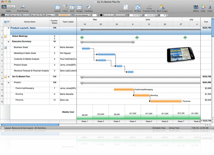 Apple project x project management software for mac